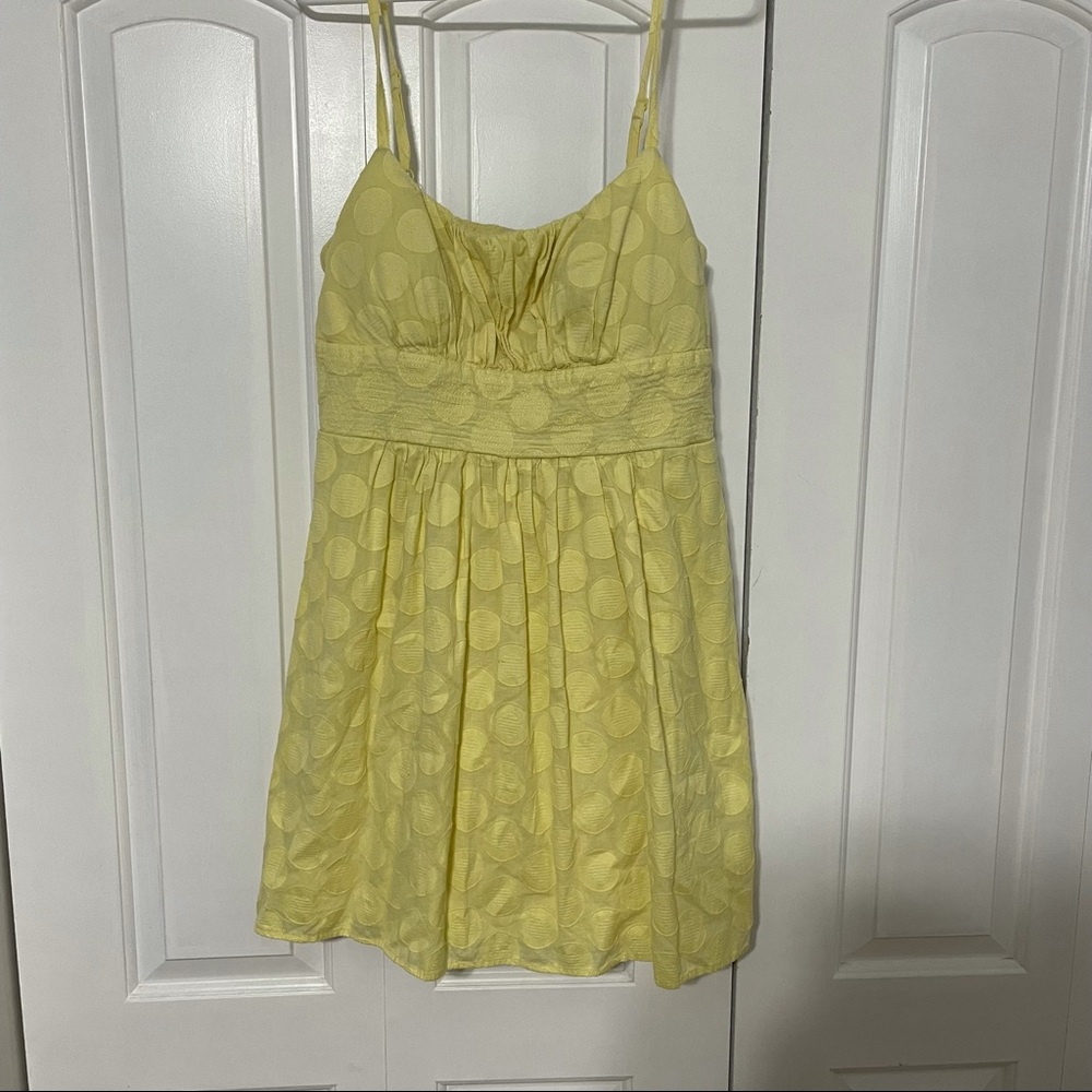 Yellow B. Smart Mini dress